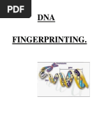 DNA Fingerprinting