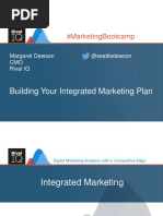 Building Your Integrated Marketing Plan: Marketingbootcamp