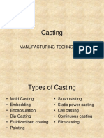 Casting: Manufacturing Technology
