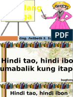 Karunungang Bayan (Demo Teaching)
