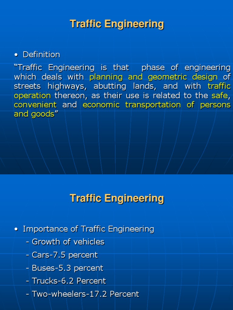 Traffic Engineering.ppt Traffic Acceleration
