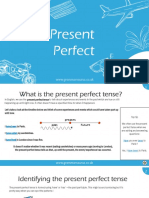 Perfect Tense