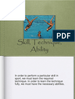 Skill Technique Ability: Understanding the Key Terms