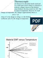 Thermocouple presentation