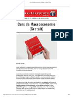 Curs de Macroeconomie (Gratuit) - Adrian Câciu