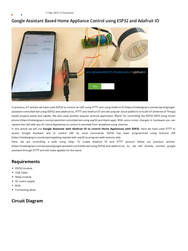 adafruit google assistant