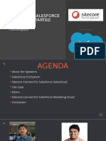 Sitecore + Salesforce Lets Get Started