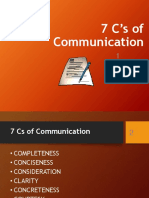 7 C's of Communication