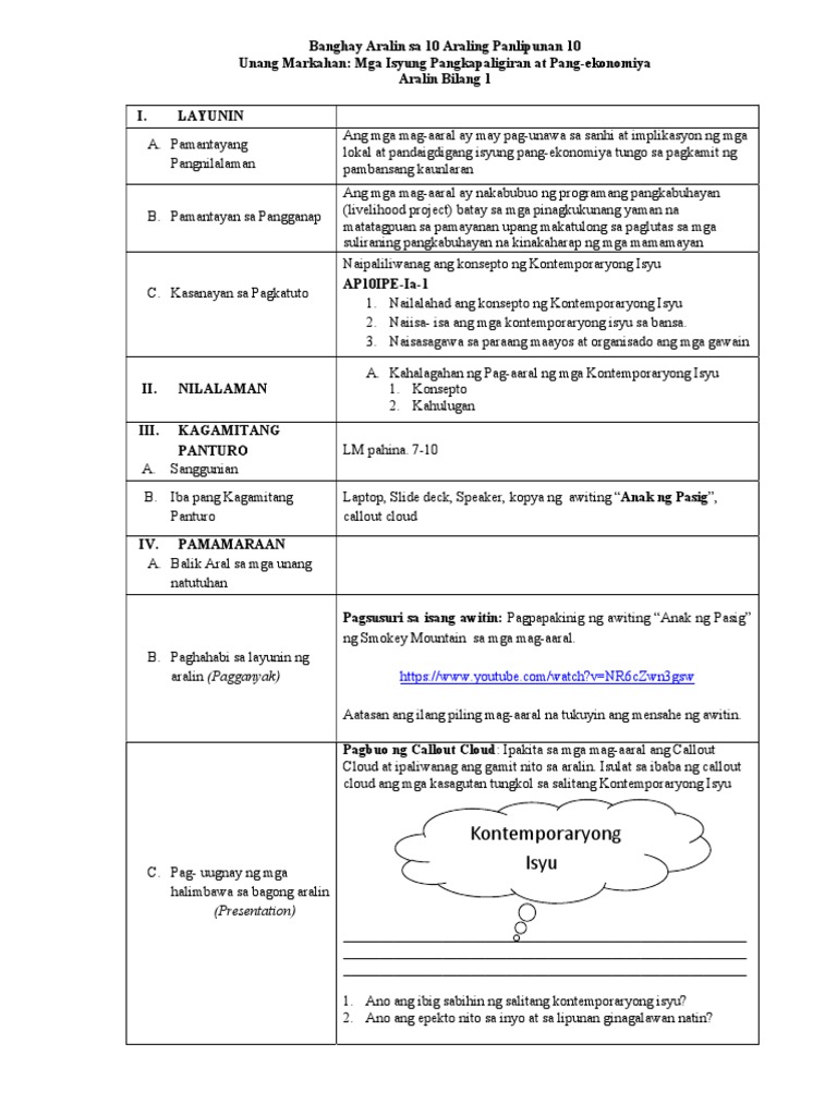 Aralin 1 PDF | PDF