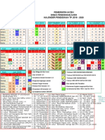 Kalender Pendidikan Aceh 2019-2020