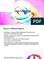 Peace Education