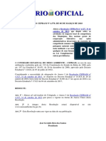 Resolução CEPRAM altera normas de licenciamento ambiental