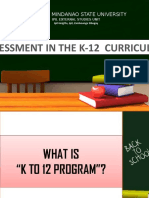 ASSESSMENT K12 Report