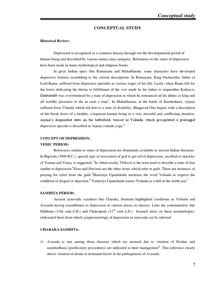 05 - Chapter 2 PDF | PDF | Ayurveda | Major Depressive Disorder