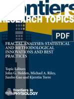 Fractal Analyses Statistical and Methodological Innovations and Best Practices