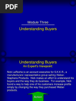 Module 3 Understanding Buyers