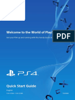 Welcome To The World of Playstation: Quick Start Guide