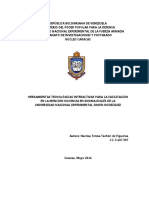 Tesis Herramentas Tecnológicas Interactivas Par La Facilitación en La Licenciatura de Educación Mención Docencia en Idioma Inglés