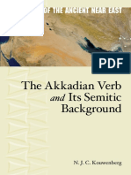 Akkadian Verb and Its Semitic Background PDF