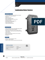Combination Motor Starters Catalog Pages