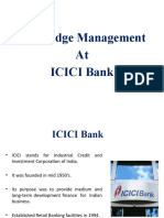 Knowledge Management at Icici Bank