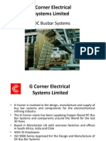 DC Busbars - Presentation