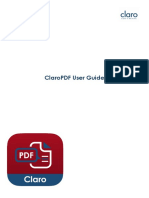 ClaroPDF Help PDF