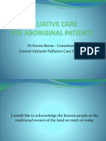 DR Emma Burns - Consultant Central Adelaide Palliative Care Service