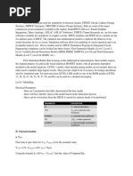 Analog NMOS Characterization