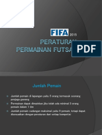 Peraturan Permainan Futsal Untuk Technical Meeting