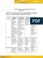 Cuadro Comparativo Resolución de Problemas