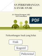 Gangguan Perkembangan Pada Anak-Anak: Dr. Chrisna Mayangsari, Spkj. Rsud Kota Bekasi