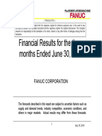 Financial Results For The Three Months Ended June 30, 2019: July 29, 2019 1