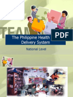 The Philippine Health Care Delivery System: National Level