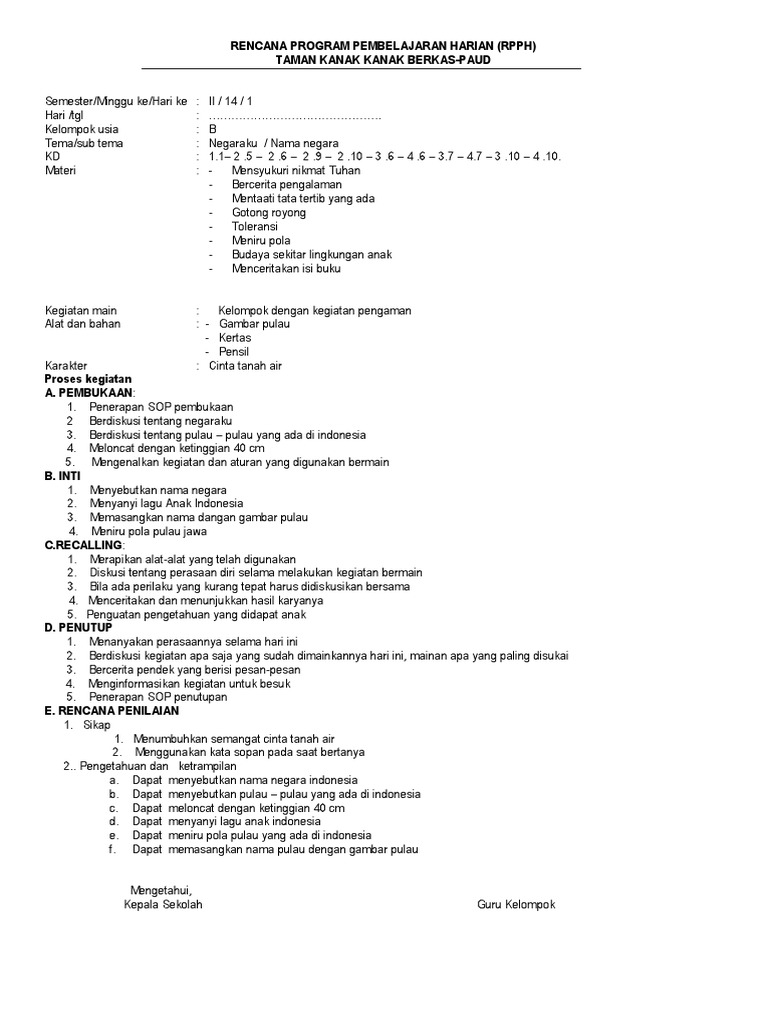 Rpph Tema Negaraku Cara Golden