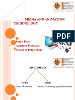 Multimedia and Animation Technology: Smita Bisht Assistant Professor School of Polytechnic