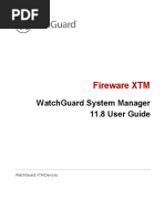 Watchguard System Manager 11.8