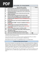 Marine Radio Pre Survey Checklist 2017 PDF