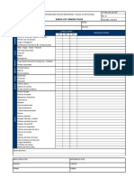 IFJ - REG - SSO - 007 - 003 Check List Camión Tolva Rev 01