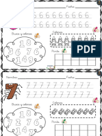 Fichas para Trabajar Los Numeros de Forma Divertida 6 10 PDF