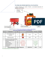 Proforma Bloquetera