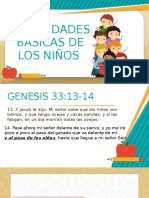 Necesidades básicas de los niños