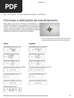 Cálculo Mandrilamento