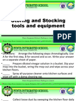 Cooking and Stocking Tools and Equipment
