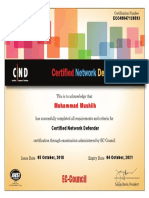 ECC CND ANSI Certificate PDF