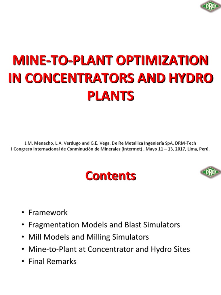 Integrated Comminution Pdf Mill Grinding Fluid Dynamics
