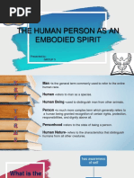 Freedom of The Human Person | PDF | Free Will | Emergence