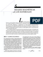 Propiedades magneticas de los materiales. Resnick, 5a ed. 