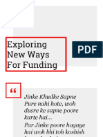 Exploring New Ways For Funding NGOs
