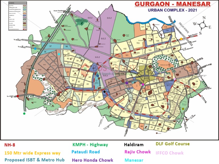 Gurgaon Master Plan | PDF